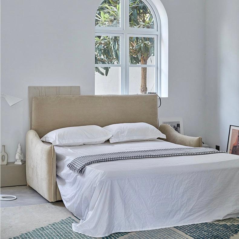 Acacia Foldable Sofa Bed with Mattress - Image 6