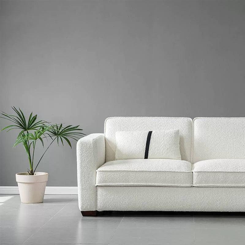 Allison Performance Boucle Foldable Sofa Bed with Mattress - Image 12