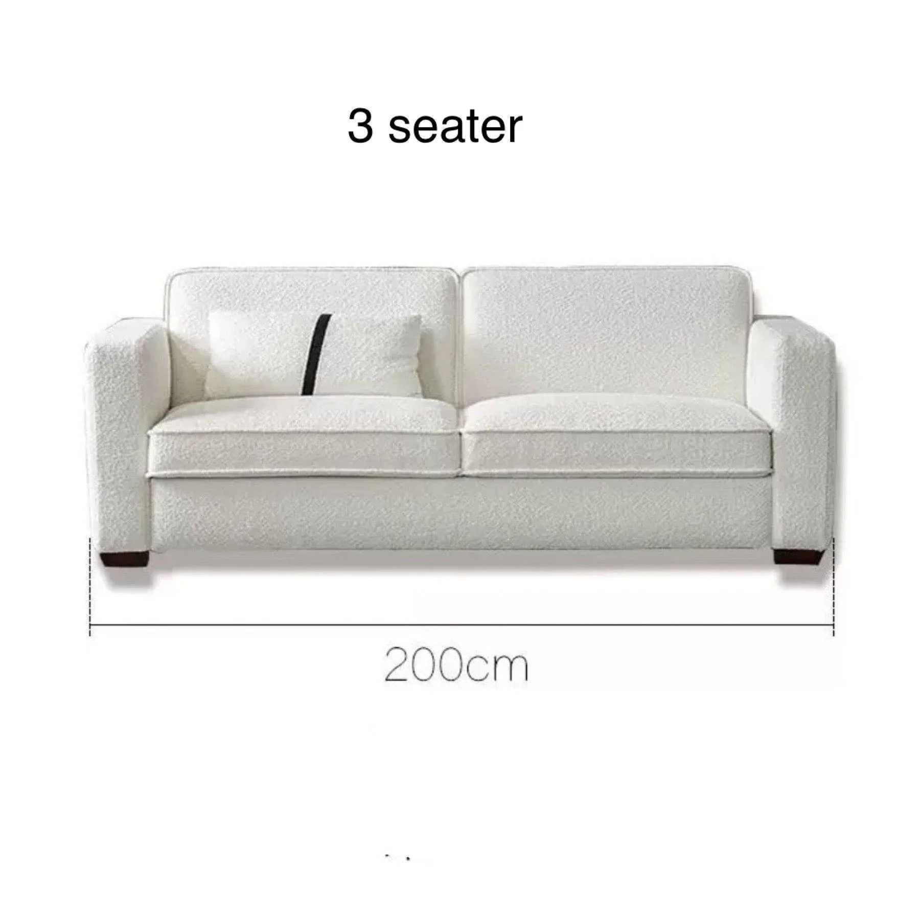 Allison Performance Boucle Foldable Sofa Bed with Mattress - Image 20