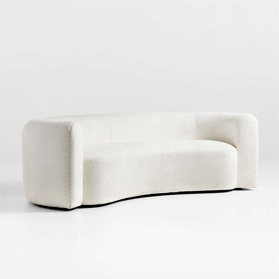 Amara Performance Boucle Curve Sofa - Image 2