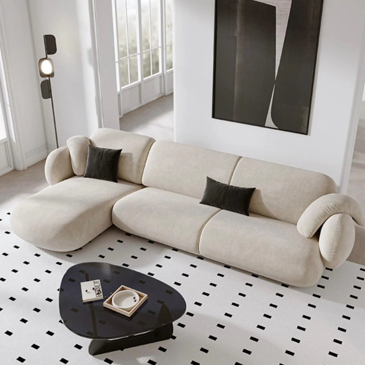 Andre Sectional Designer Sofa - Image 7