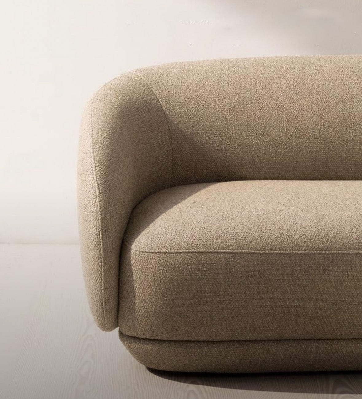 Archie Boucle Curve Sofa - Image 22
