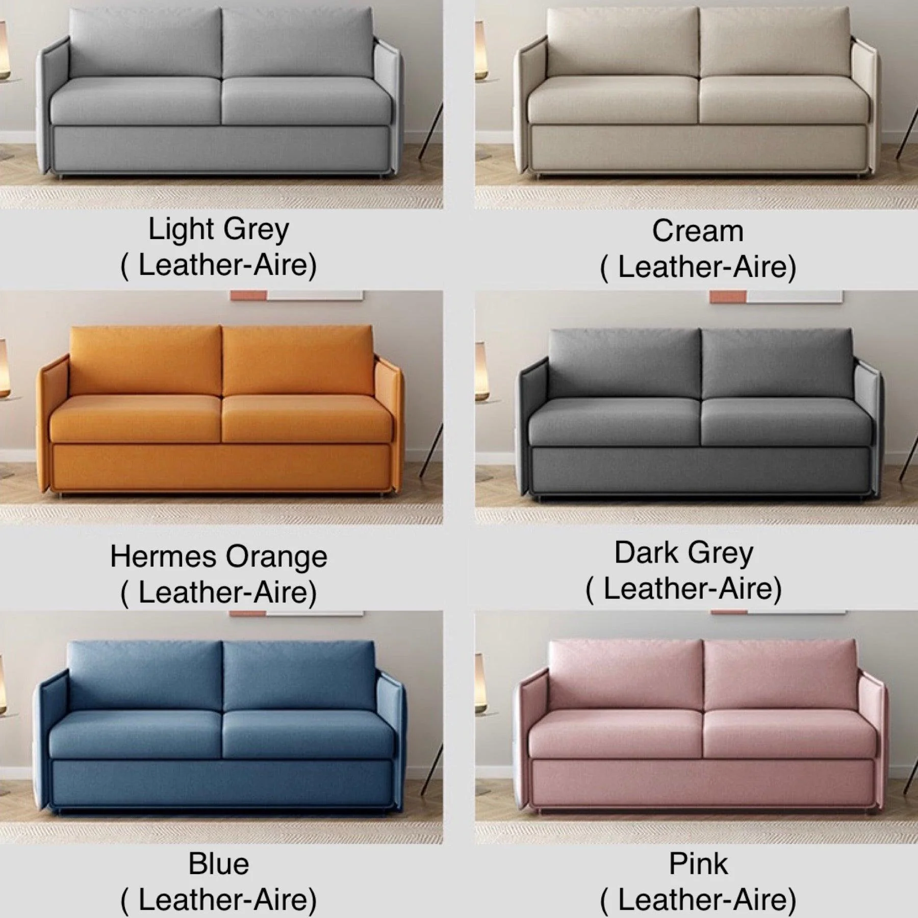 Ariel Foldable Sofa Bed with Mattress - Image 20