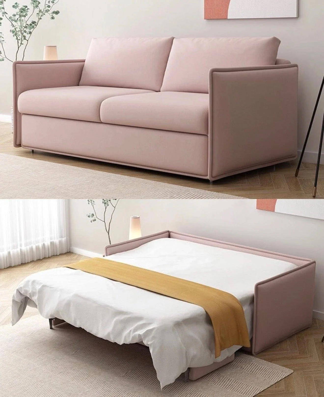 Ariel Foldable Sofa Bed with Mattress - Image 9