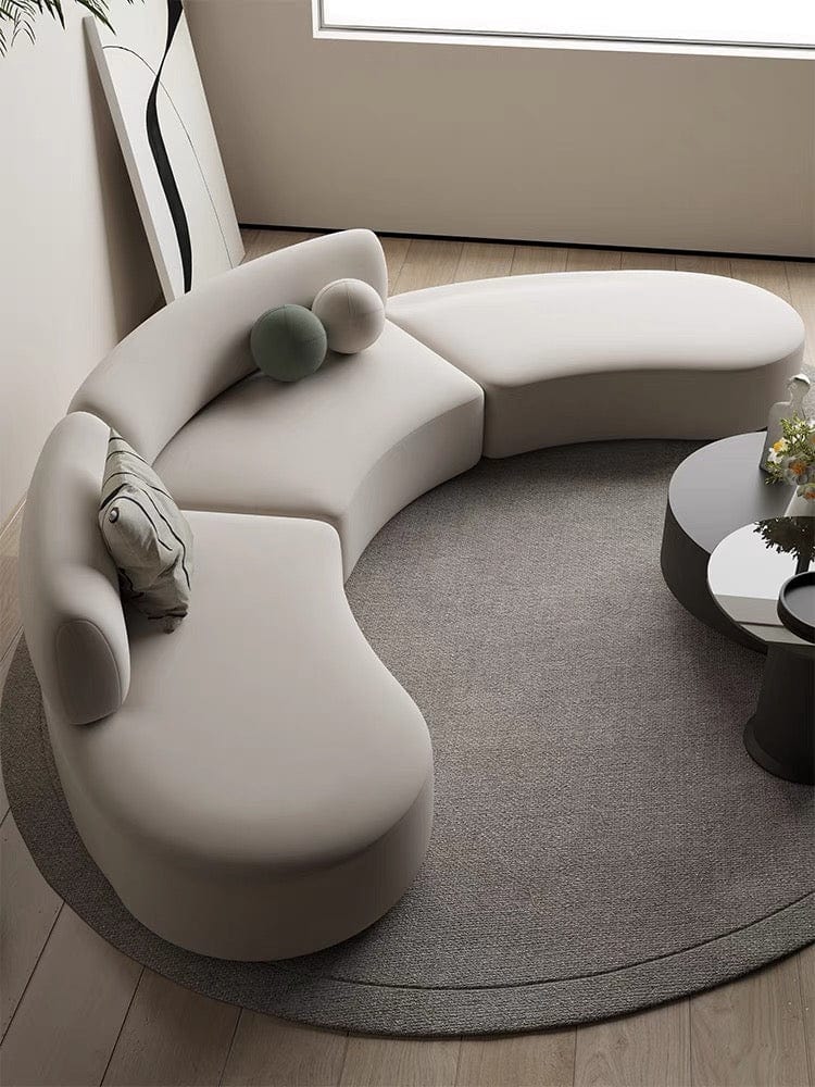 Avery Scratch Resistant Sectional Curve Sofa - Image 3