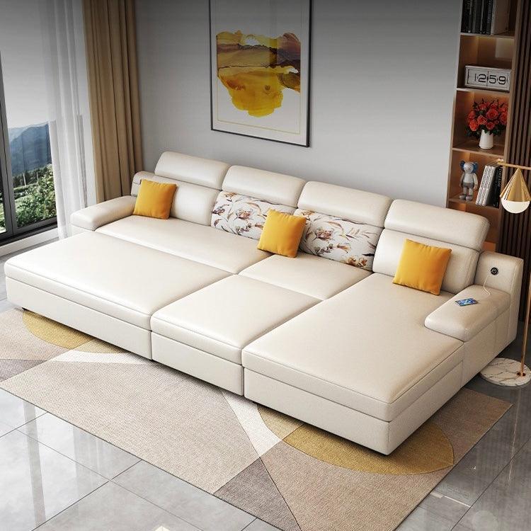 Bell Sectional L-shape Storage Sofa Bed - Image 5