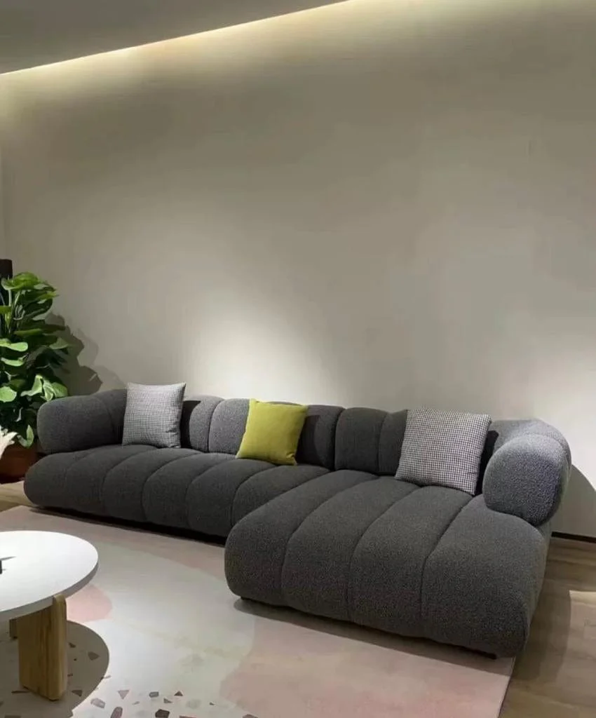 Benji Boucle Sectional Sofa - Image 21