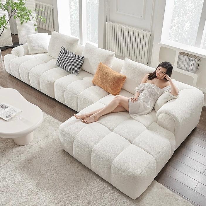 Camila Performance Boucle Sectional Sofa - Image 6