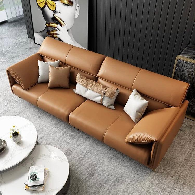 Caston Sectional Leather Sofa - Image 15