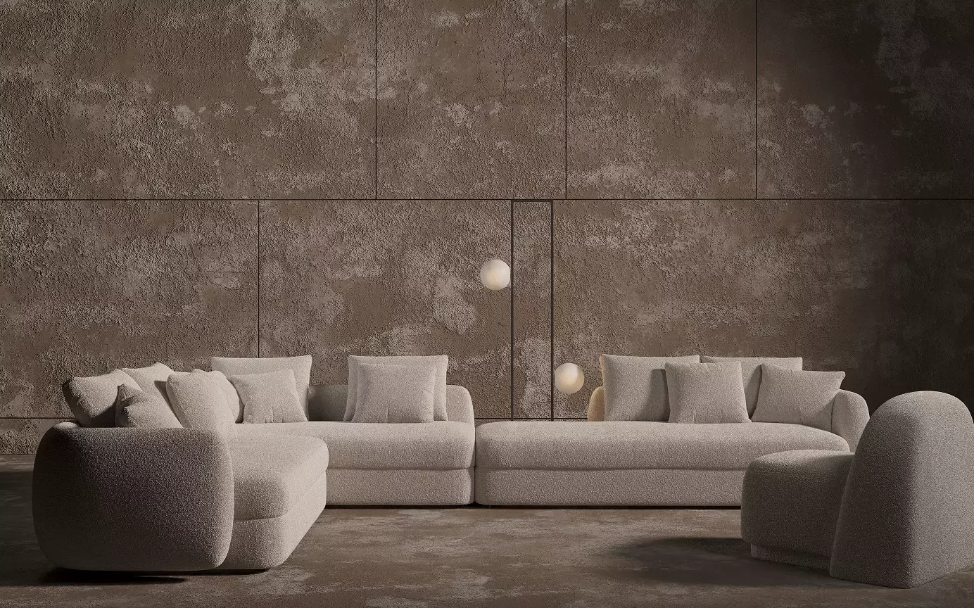 Coda Scratch Resistant Sectional Curve Sofa - Image 45