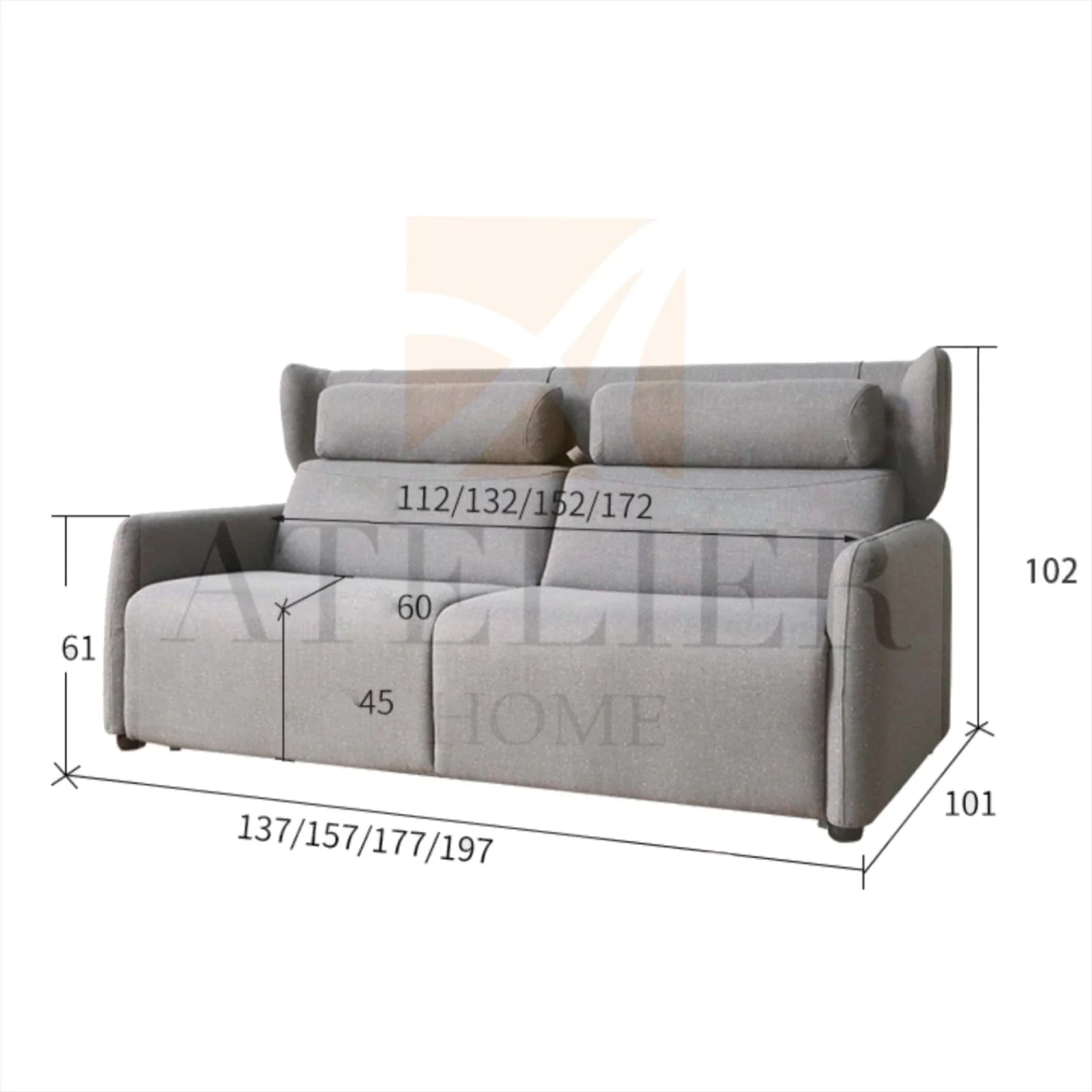 Gisella Scratch Resistant Foldable Sofa Bed - Image 19