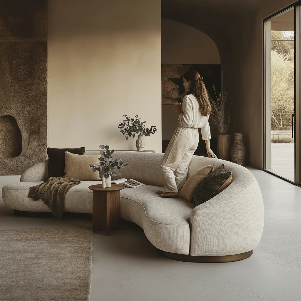 Greg Curve Sofa - Image 15