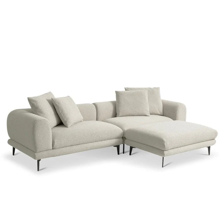 Howard Performance Boucle Sectional Sofa