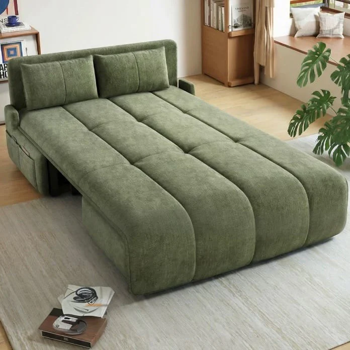 Jenkin Scratch Resistant Electric Extendable Sofa Bed - Image 2