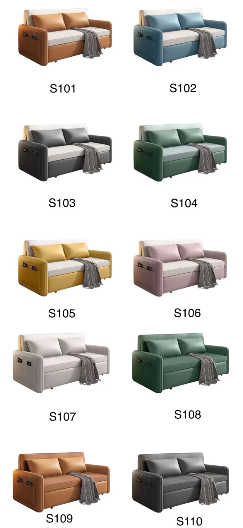 Julien Scratch Resistant Electric Sofa Bed - Image 13