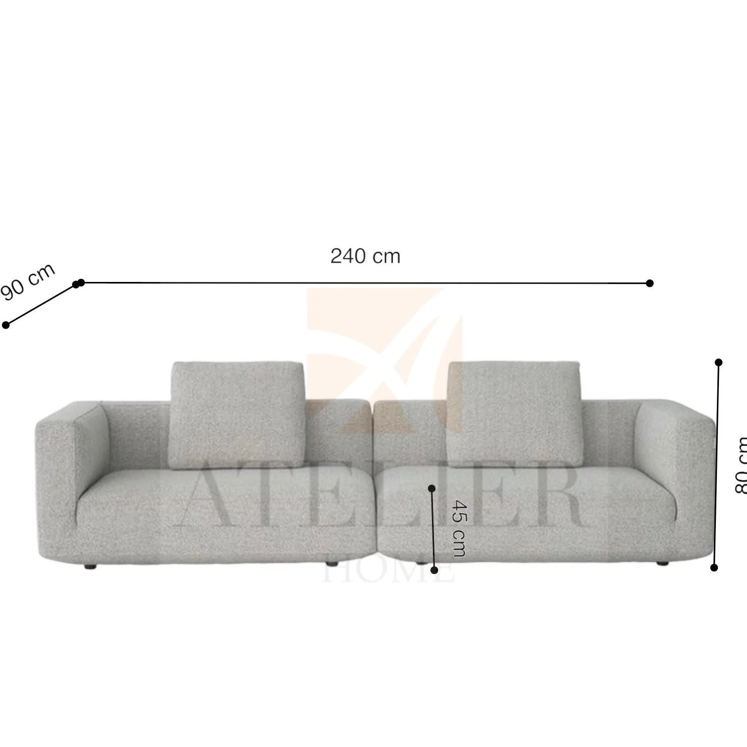 Kai Angular Sectional Sofa - Image 52