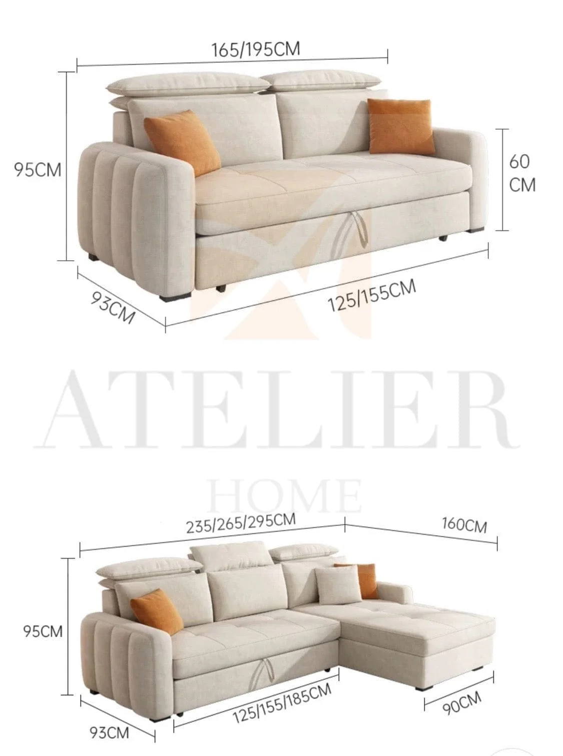 Katherine Storage Sofa Bed - Image 16