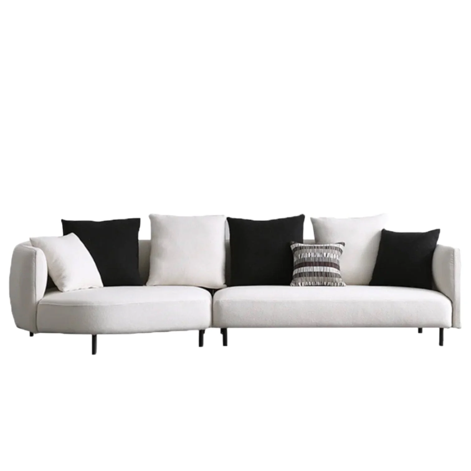 Minuti Sectional Curve Sofa - Image 8
