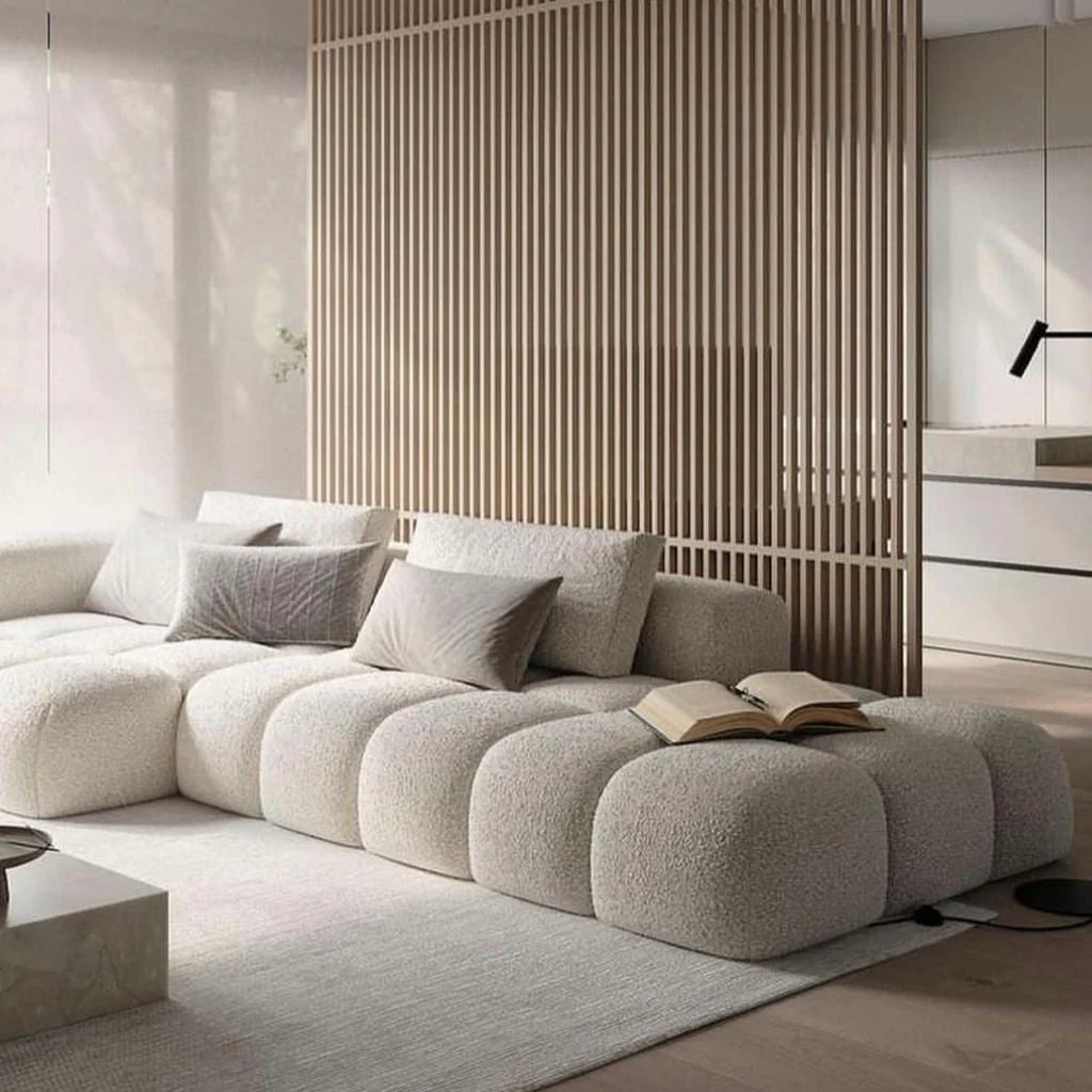 Miranda Boucle Side Chaise Sofa - Image 2