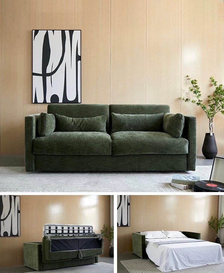 Mitchell Velvet Sofa Bed - Image 2