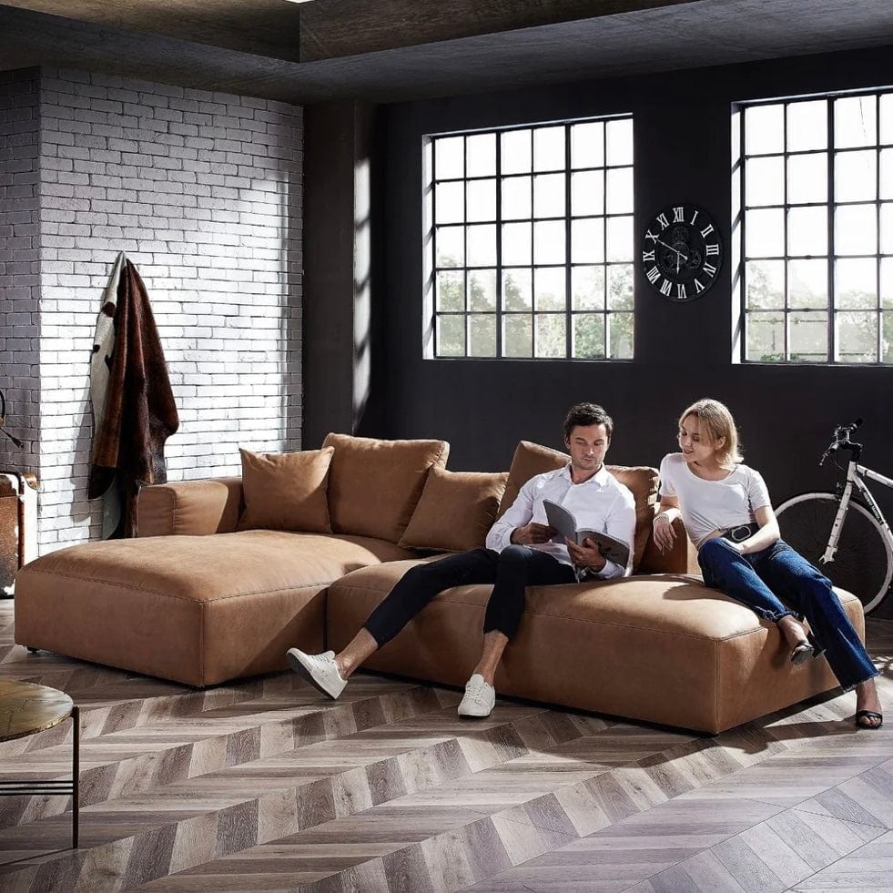 Nathan Sectional Double Chaise Sofa - Image 6