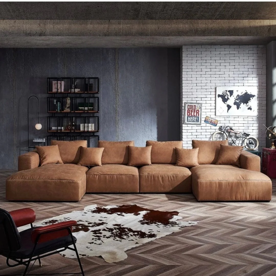 Nathan Sectional U-shape Sofa - Image 3