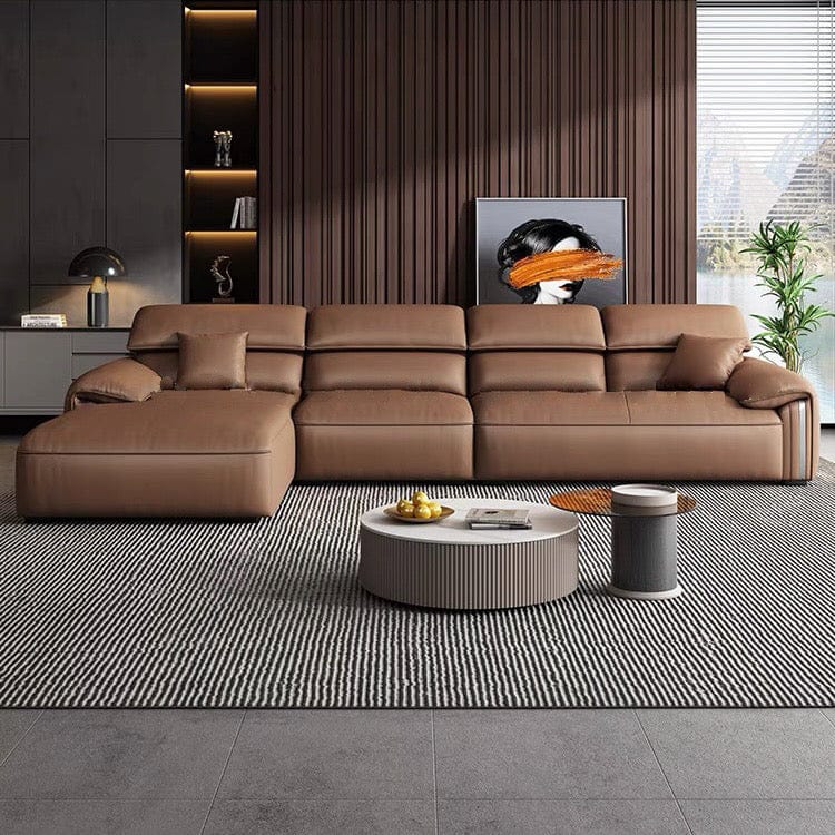 Nigel Sectional Leather Sofa - Image 3