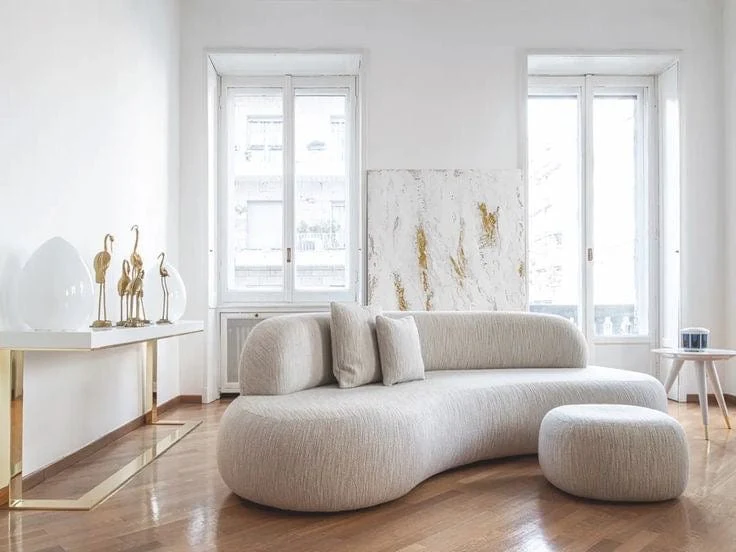 Noah Sectional Curve Sofa - Image 4