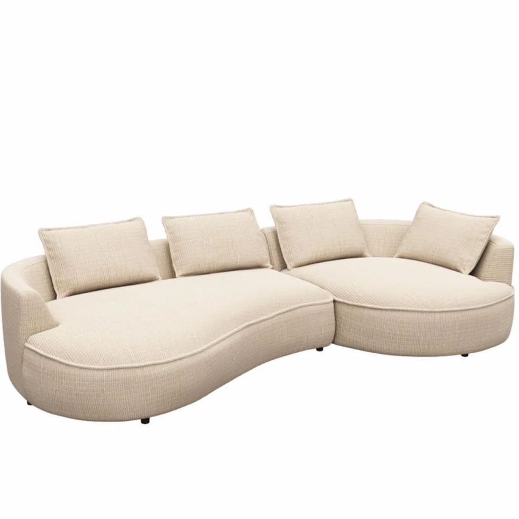 Riveria Sectional Curve Sofa - Image 10