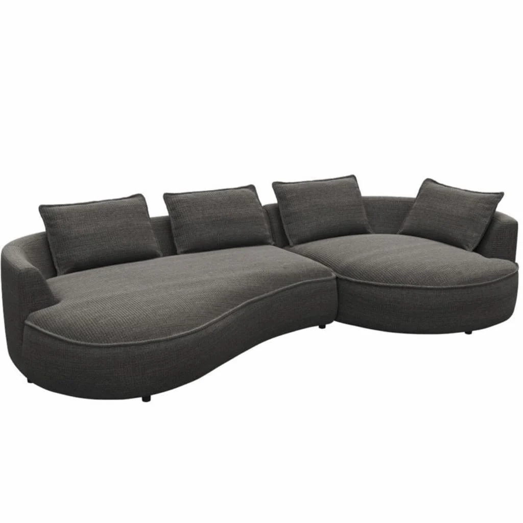 Riveria Sectional Curve Sofa - Image 24