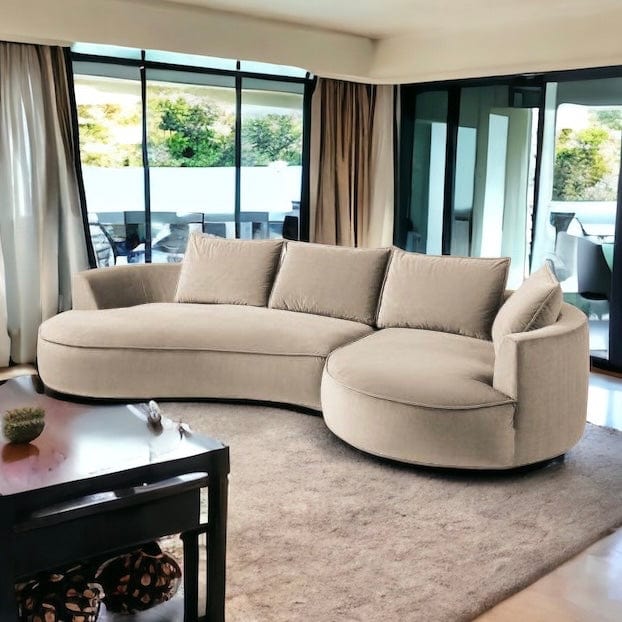 Riveria Sectional Curve Sofa - Image 30
