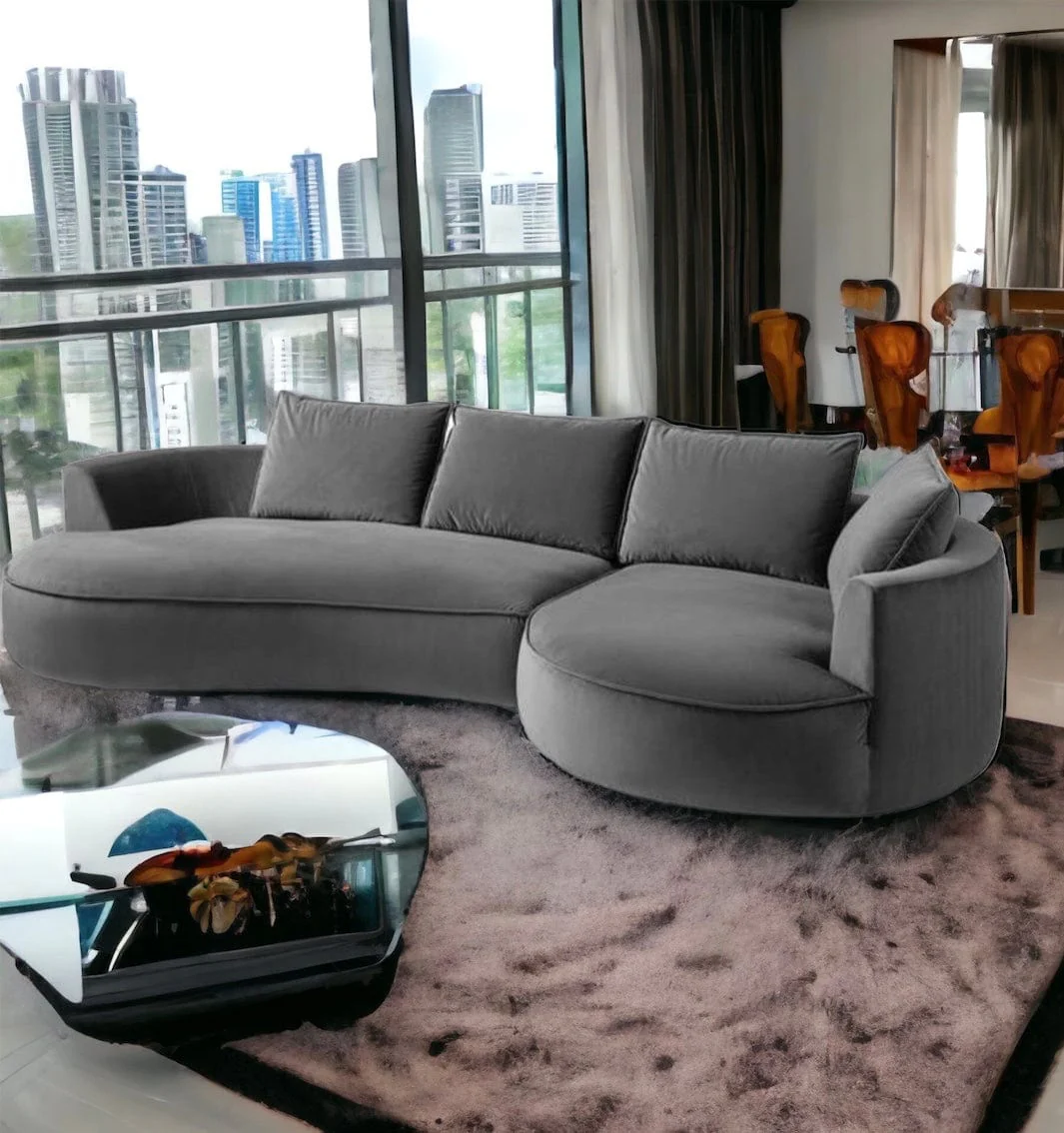 Riveria Sectional Curve Sofa - Image 33