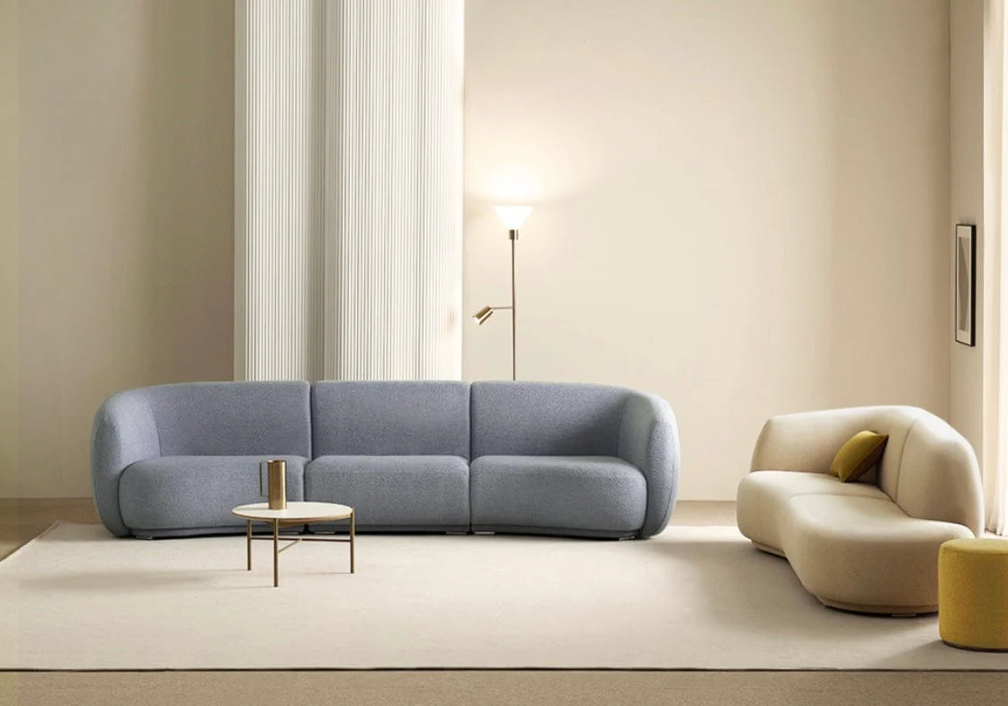 Romeo Performance Boucle Sectional Sofa - Image 6