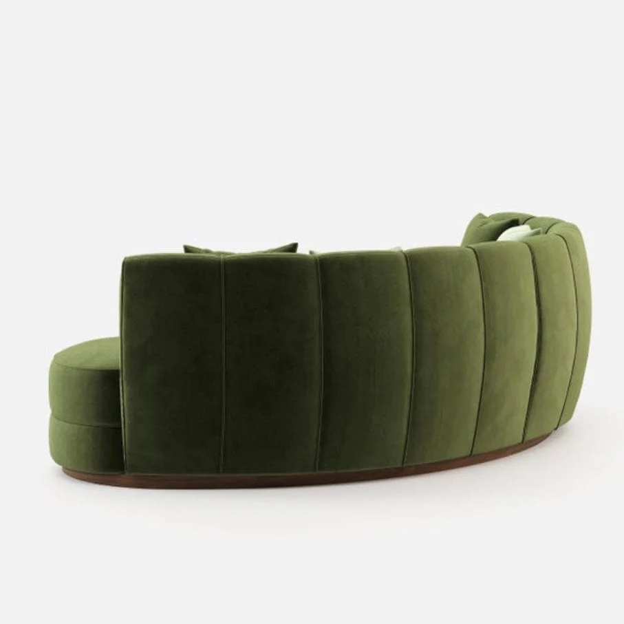 Tesarina Scratch Resistant Curve Sofa - Image 11