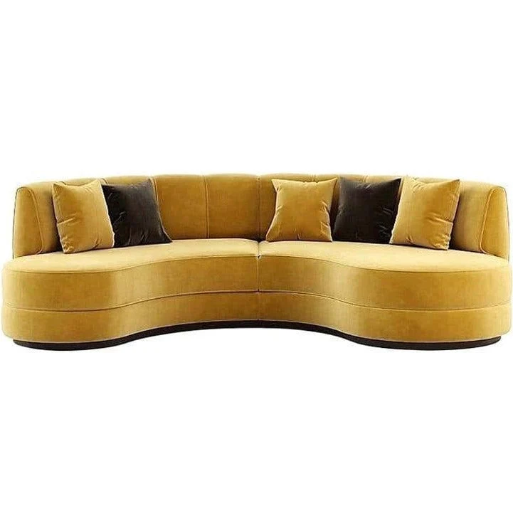 Tesarina Scratch Resistant Curve Sofa - Image 13