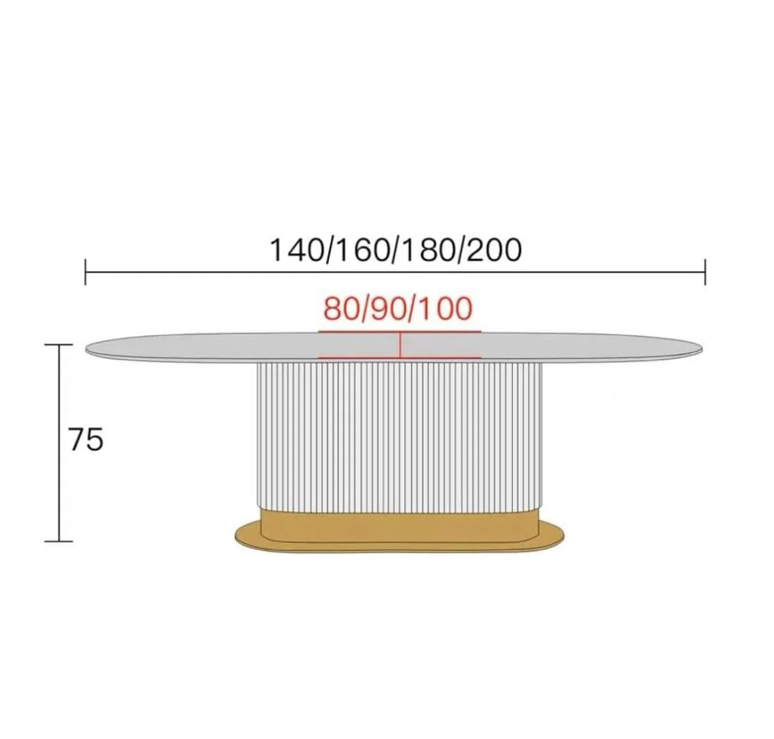 Vic Dining Table - Image 12